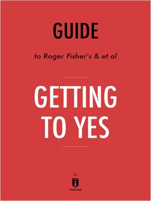 cover image of Summary of Getting to Yes